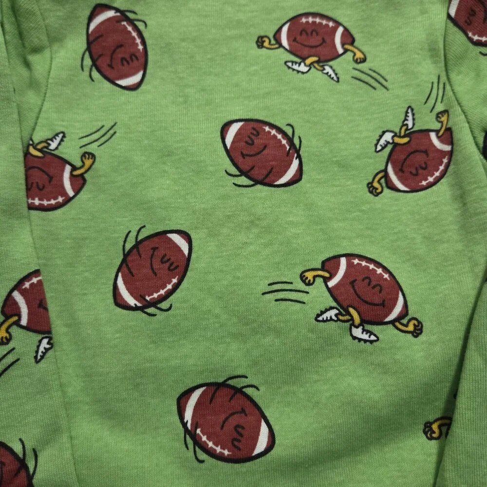 Old Navy Football Design Long-Sleeved Bodysuit